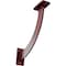 Ekena Millwork Bradford Steel Bracket, Hammered Bright Red 2"W x 11"D x 11"H BKTM02X11X11BRHRE - alternate 1